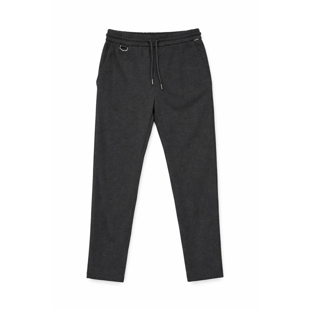 Only & Sons Mens Drawstring Pants Gray Slim Tapered Cropped Lounge Casual Size S